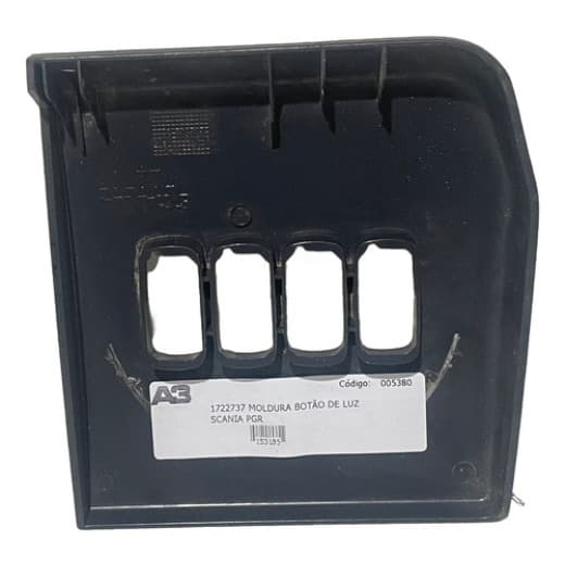 005380 - Moldura Botão de Luz Scania PGR - Original Usada