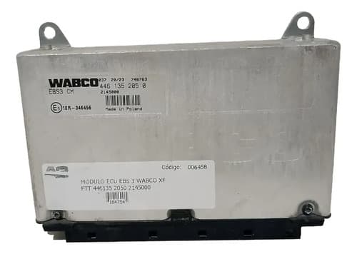 6458 Modulo Ecu Ebs3  Wabco Xf Ftt 446135 2050 2145000
