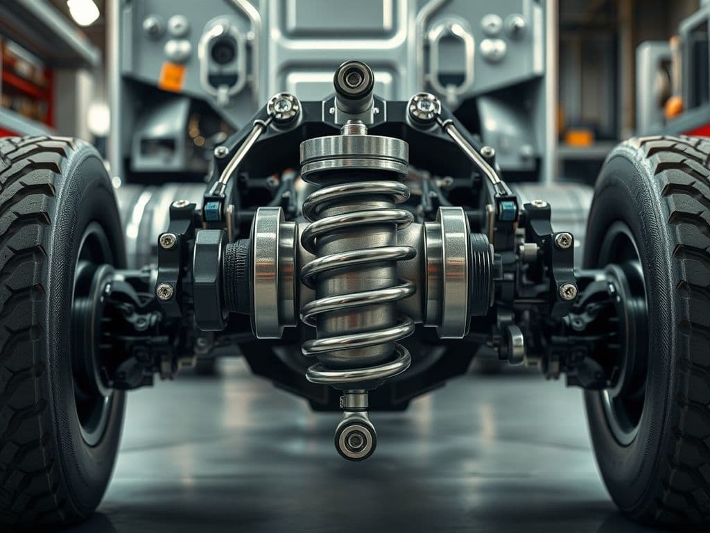 O que é Amortecedor Traseiro - Peças de Caminhão