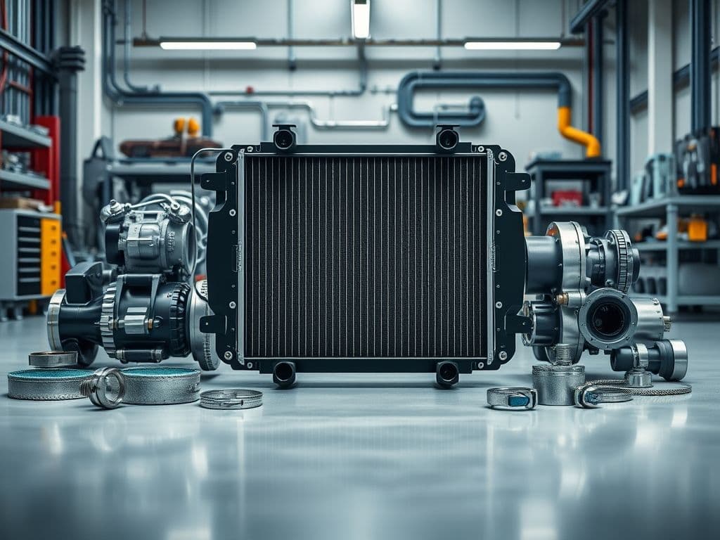 O que é Bandeja do Radiador - Peças de Caminhão