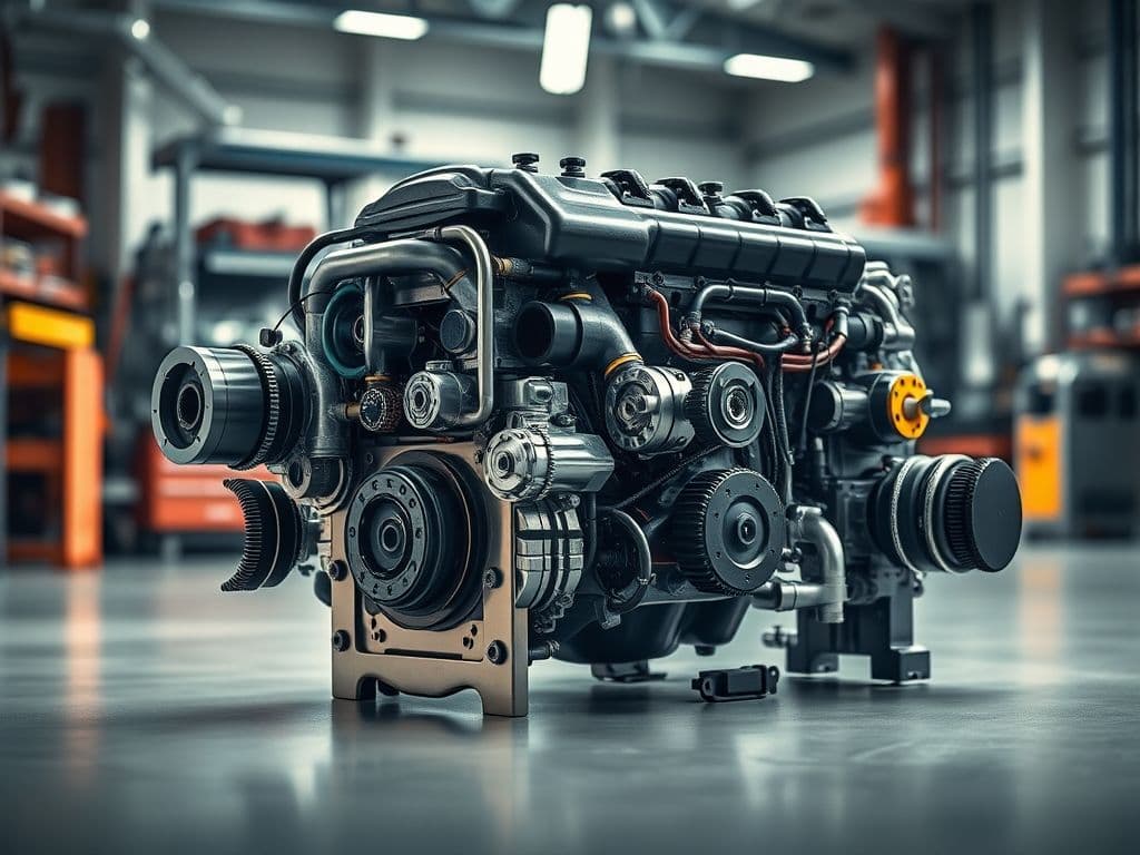 O que é Base do Motor - Peças de Caminhão