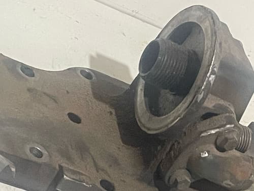 004328 Tampa Suporte Filtro Óleo Trocador Calor Cummins Isb