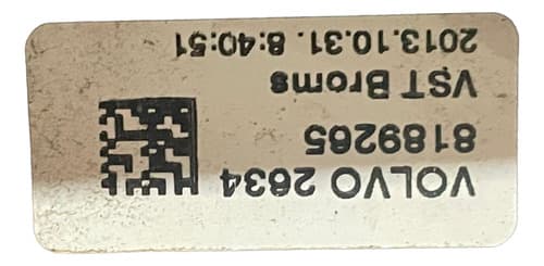 004718 Pedaleira Volvo Fh 2011 8189958 Com Detalhe