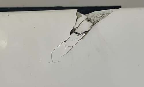 004993 Defletor Externo Coluna Iveco Eurotech Eurocargo