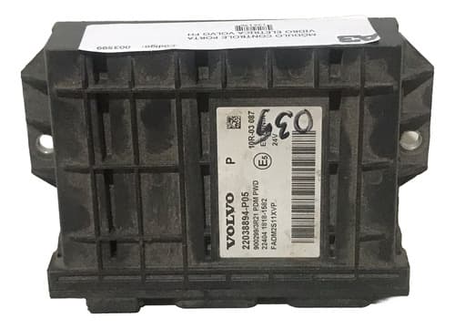 003599módulo Controle Porta Vidro Eletrica Volvo Fh 22038894