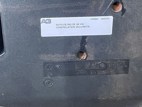 005595 Duto Filtro De Ar Vw Constellation 2r2129857b
