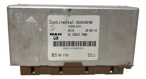 003646módulo Cabine Central Man A2c85450700