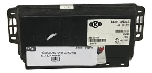 003594 Módulo Abs Ford Cargo 816 1119 12v Ko54343