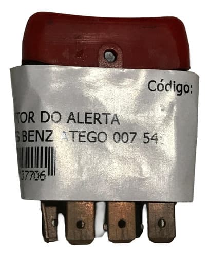 003731interruptor Do Alerta Mercedes Benz Atego007545382424