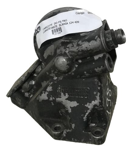 003758 Cabeçote Do Filtro Lubrificante Scania 124 150275