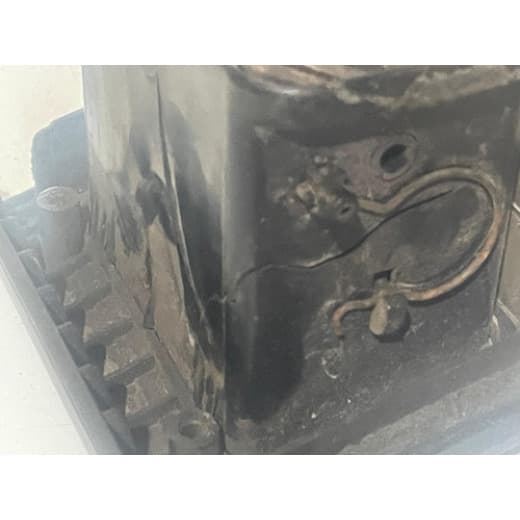 360687 Moldura Painel Scania 124 Preto Usada com Detalhe